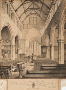 Iglesia de Tettenhall, 1844 de Henry Burn